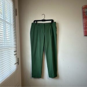 Jones New York Women’s Forest Green Pants Size 10 Stretch Office